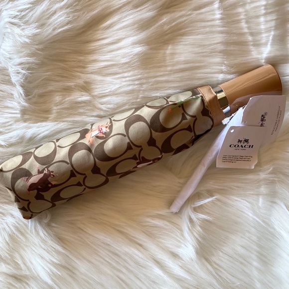 Coach Accessories - ☂️COACH Signature Party Animals Umbrella ☂